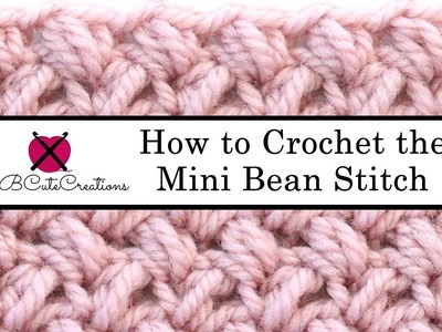Mini Bean Stitch Tutorial