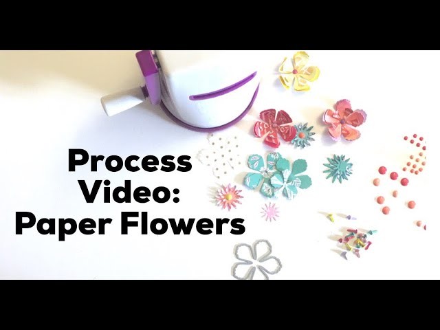 Process Video: Paper Flowers