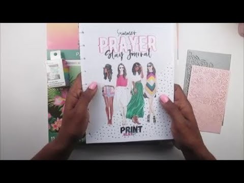 Summer Prayer Journal || Set Up || ft. Print Pray Slay