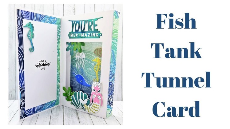 Tunnel Fold Card | Under The Sea