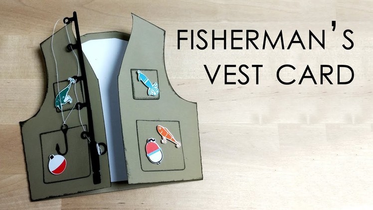 [Tutorial + Template] Fishing Vest Card