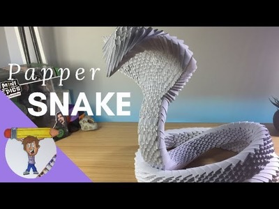 3D origami Snake
