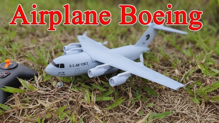 Build a Boeing Transport Aircraft RC with DIY Kit