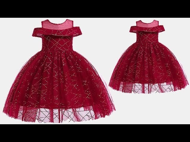 DIY Designer Baby Frock With Easy Steps Explained in Detail Full Tutorial