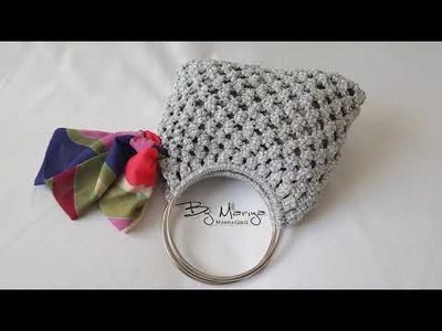 DIY MACRAME BAG Part 2.2 #macramebag #macromecanta #diy #crochet #bag