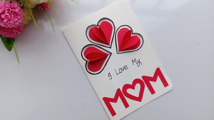 DIY Mother's Day card. Mother's Day card making