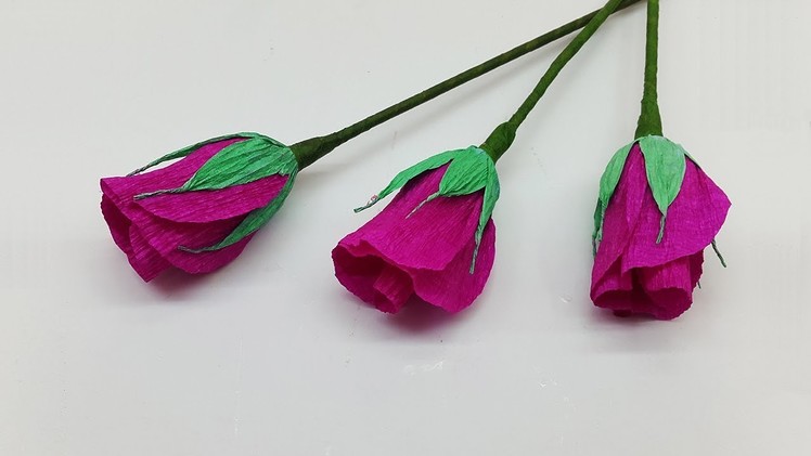 DIY Paper Roses | How to Make Beautiful Paper Flowers Easy