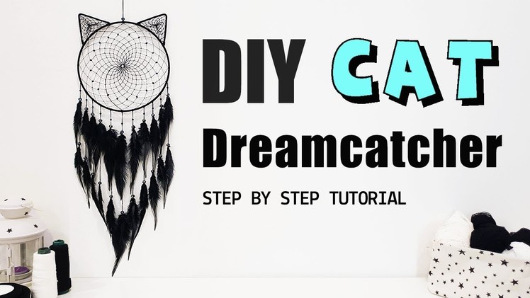 DIY Tutorial - How To Make A Cat Dreamcatcher?