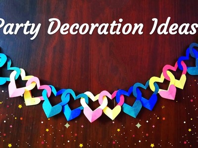 DIY Wall Decoration Ideas | Paper Wall Hanging | Party Decoration Ideas | sweety trendzzz