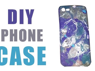 DIY Water Marble Phone Case & Tutorial! (iPhone 7) | Safa's Creation