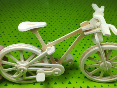 DIY Wooden Bicycle Toy vs Car Experiment at ANOTHER LEVEL