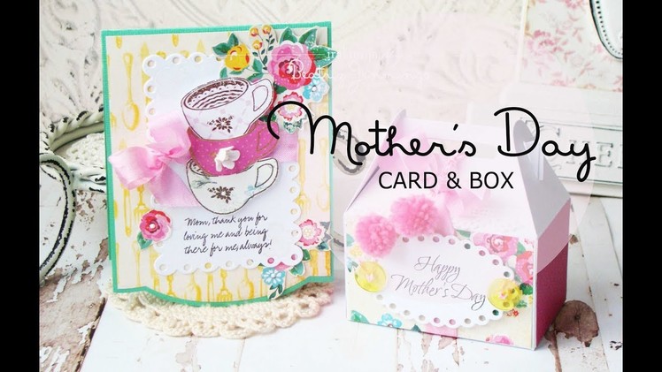 Handmade Mother's Day Card.Tarjeta Dia de las Madres  DIY Tutorial SCRAPBOOKING | Iralamija