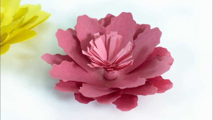 How to make a paper Carnations | Paper Flowers | DIY Flowers | Home Decor
