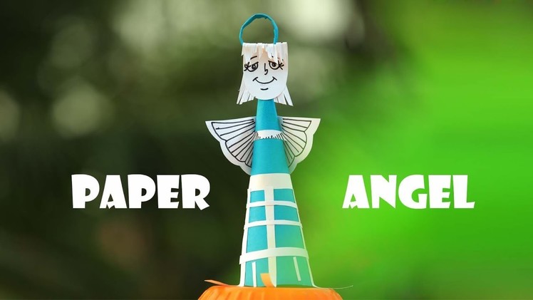 PAPER ANGEL ||  DIY CRAFT || EASY KIDS CRAFT ||