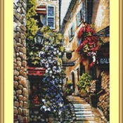 Alleyway Cross Stitch Pattern