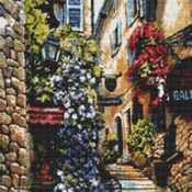 Alleyway Cross Stitch Pattern