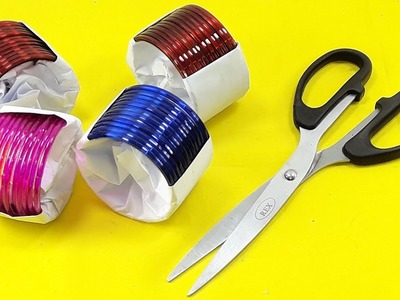 Amazing craft idea | Diy old bangles reuse idea | DIY arts and crafts