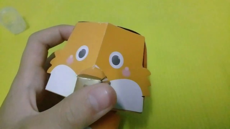 Animal paper craft;FOX