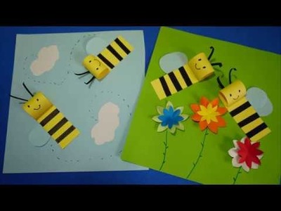 Bee Paper Craft for Kids