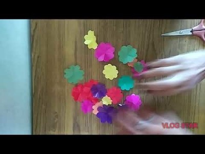 Best art and craft idea for first page decoration