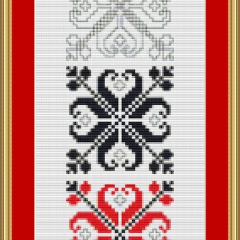 Book Mark Cross Stitch Pattern