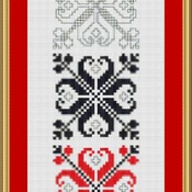 Book Mark Cross Stitch Pattern