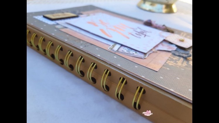 Book with hidden spyral | Libro con espiral oculta | #tutorial | #DIY