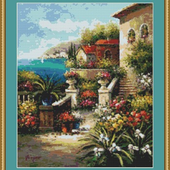 Delightful Garden Cross Stitch Pattern