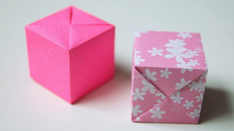 DIY 36 | ???? Origami Cube ???? - "Magic" Cube (Shuzo Fujimoto)