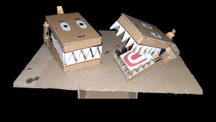 DIY Craft Simple Rat Trap From Cardboard