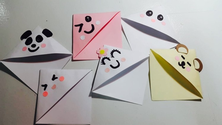 DIY Cute Bookmarks| Kawaii Bookmark Tutorial| Easy for kids