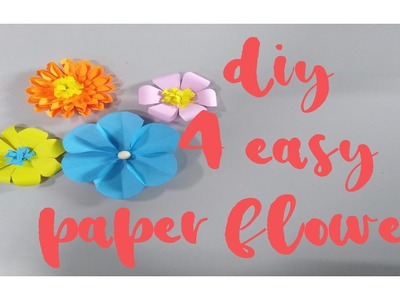 DIY IDEAS - FLOWER PAPER TUTORIAL ????| Amore PH