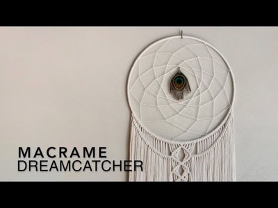 DIY Macrame Tutorial - Dreamcatcher