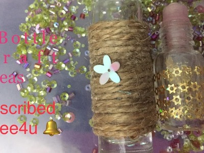 DIY|Miniatures Bottle Craft Ideas