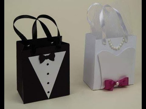 DIY Paper Crafts - Easy Paper Gift Bags + Tutorial !
