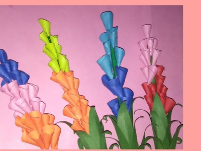 Diy paper flower.handmade paper craft.