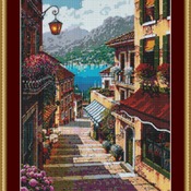 Down To The Shore Cross Stitch Pattern