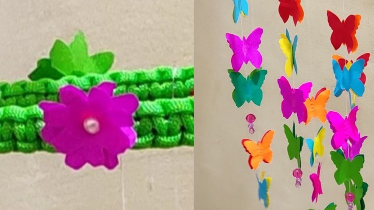 || Easy Paper Craft IDEA || Simple Butterfly Wall Hanging ||