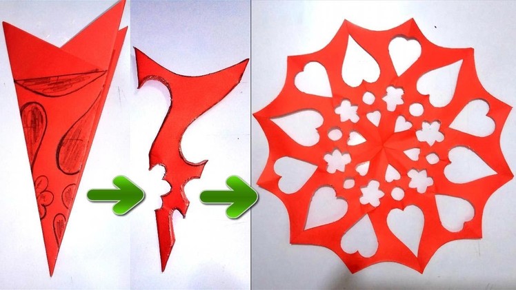 Easy paper cutting craft | Easy Paper Cutting Craft Design
