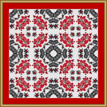 Flower Sampler Cross Stitch Pattern