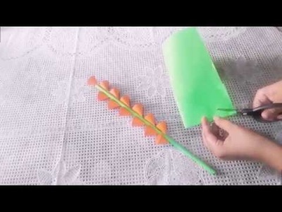 How to Make A Gift Flower.Handmade Gift Idea.DIY Paper Craft