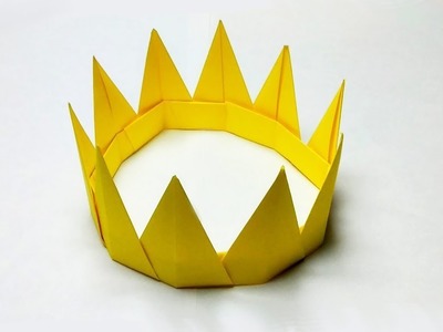 How to make a paper crown for a princess | DIY craft