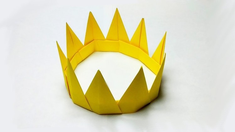 How to make a paper crown for a princess | DIY craft