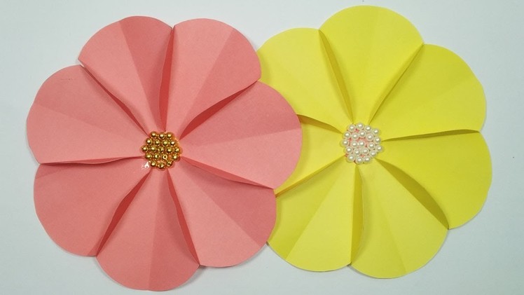 How to make  beautiful flower | very easy paper craft.