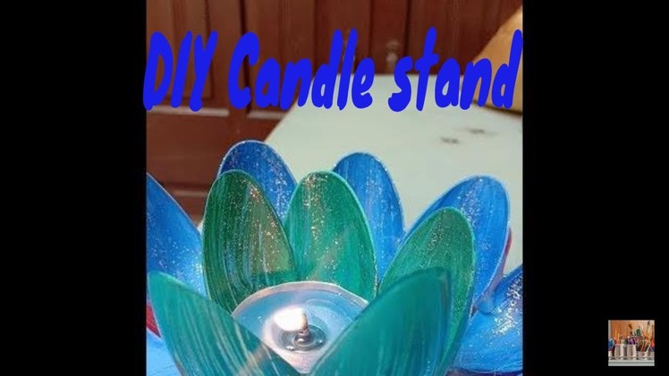 How to make DIY Candle stand||Best craft
