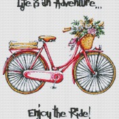 Life Is An Adventure Cross Stitch Pattern