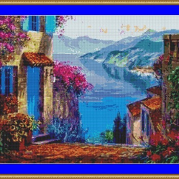 On The Hill Cross Stitch Pattern