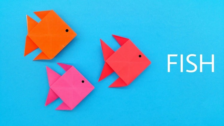 Origami Fish - DIY Tutorial by Paper Folds - 992