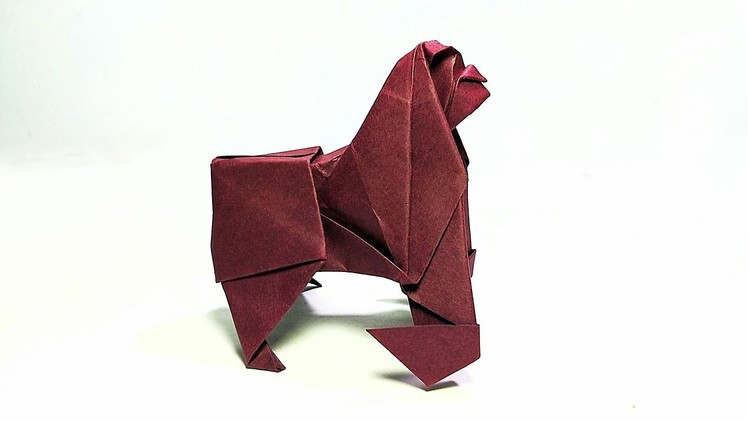 Origami Gorilla || Easy Paper Gorilla || DIY