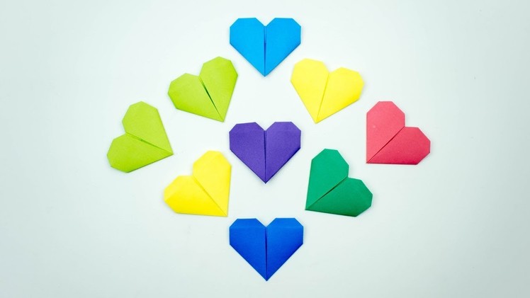 Origami Heart - How To Make Origami Heart - Paper Craft - DIY